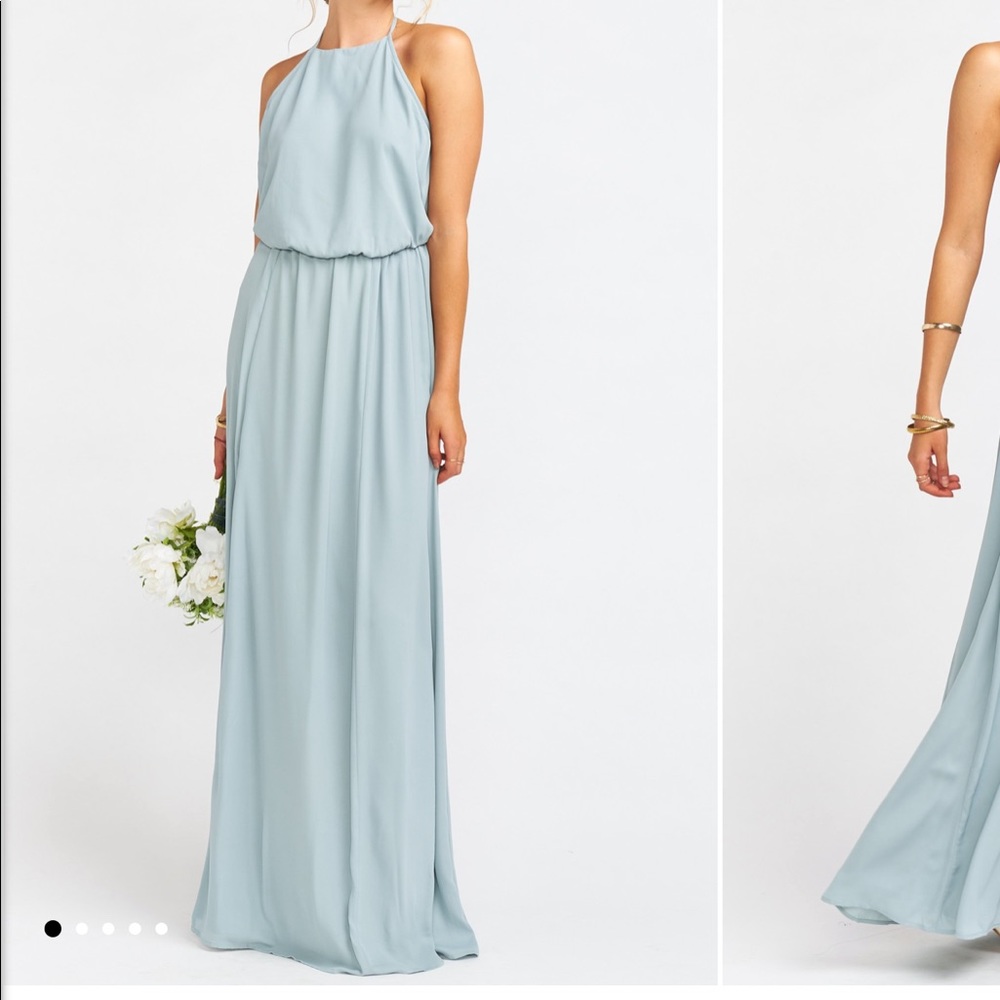 NWT SMYM Heather Bridesmaid Dress